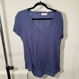 Bella Dahl Short Sleeve Tee in Indigo